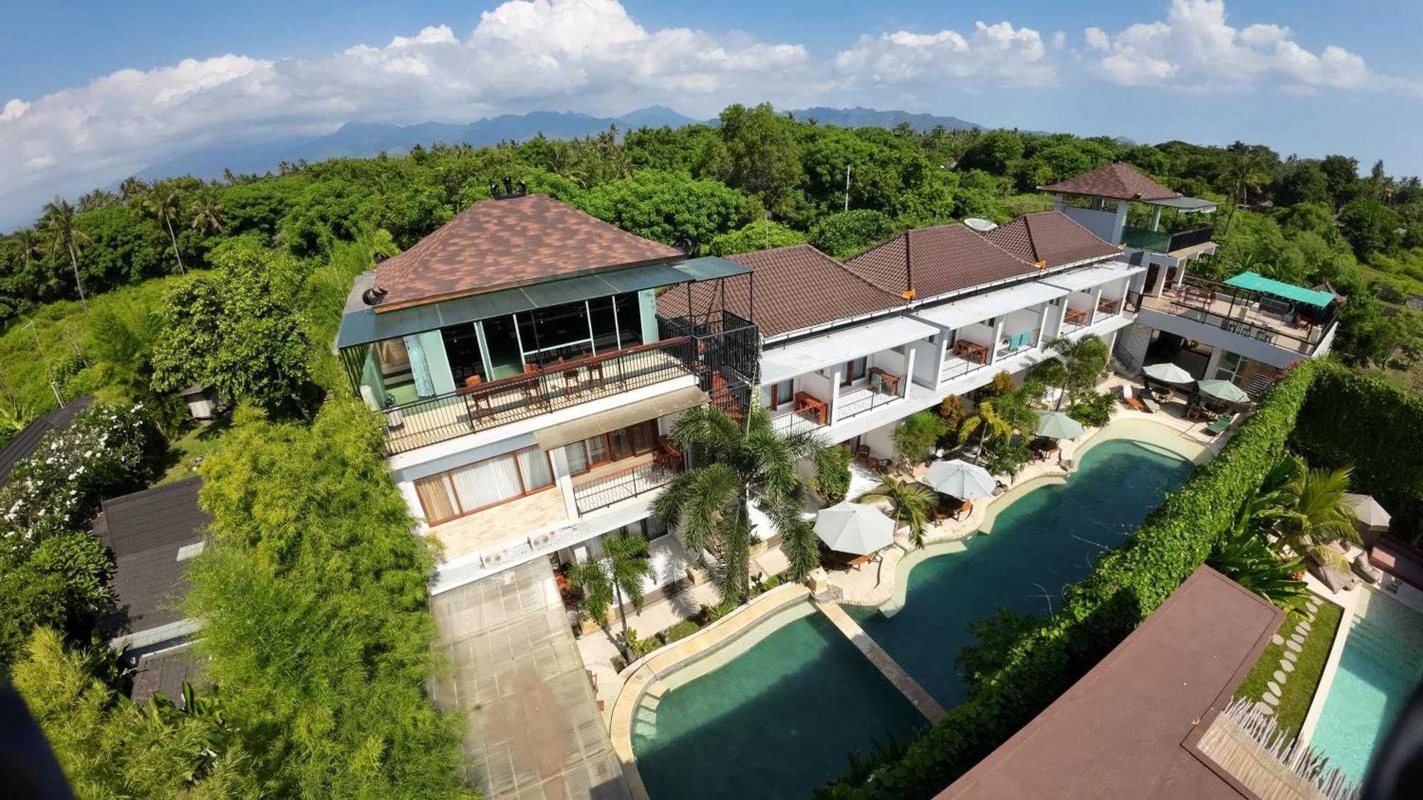 Hotel De Padma Gili Air Zewnętrze zdjęcie